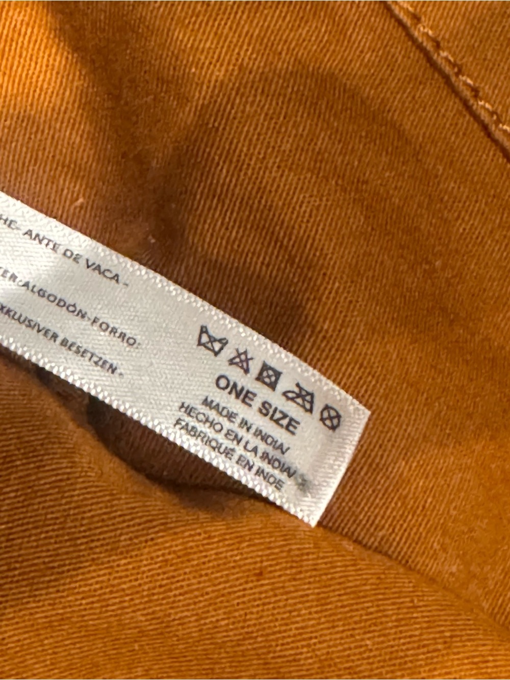 Free People Suede Caravan tote bag in camel - Picture 7 of 8